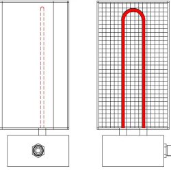 Infrared heater diagram